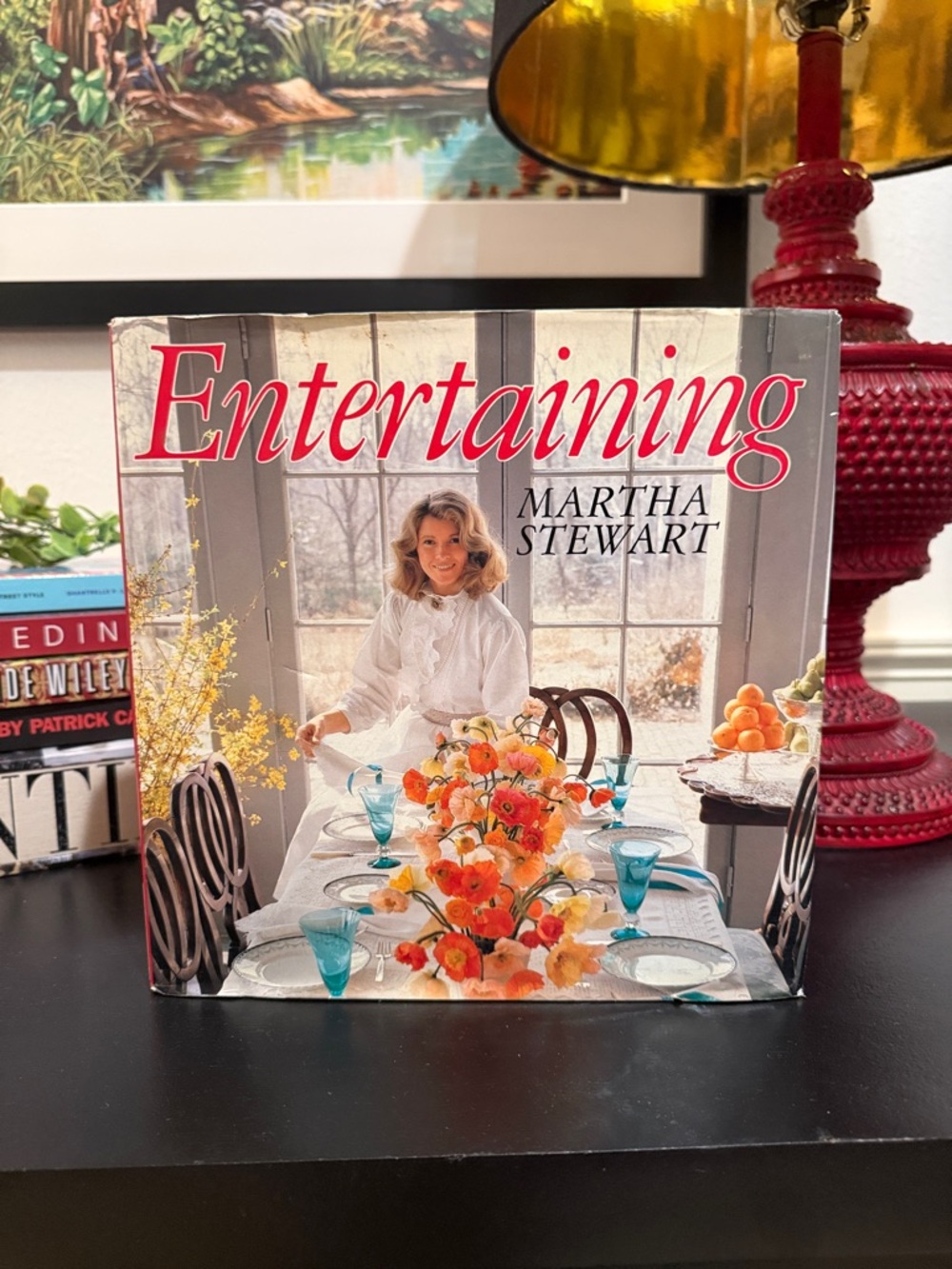 Martha Stewart Entertaining Book from 1982